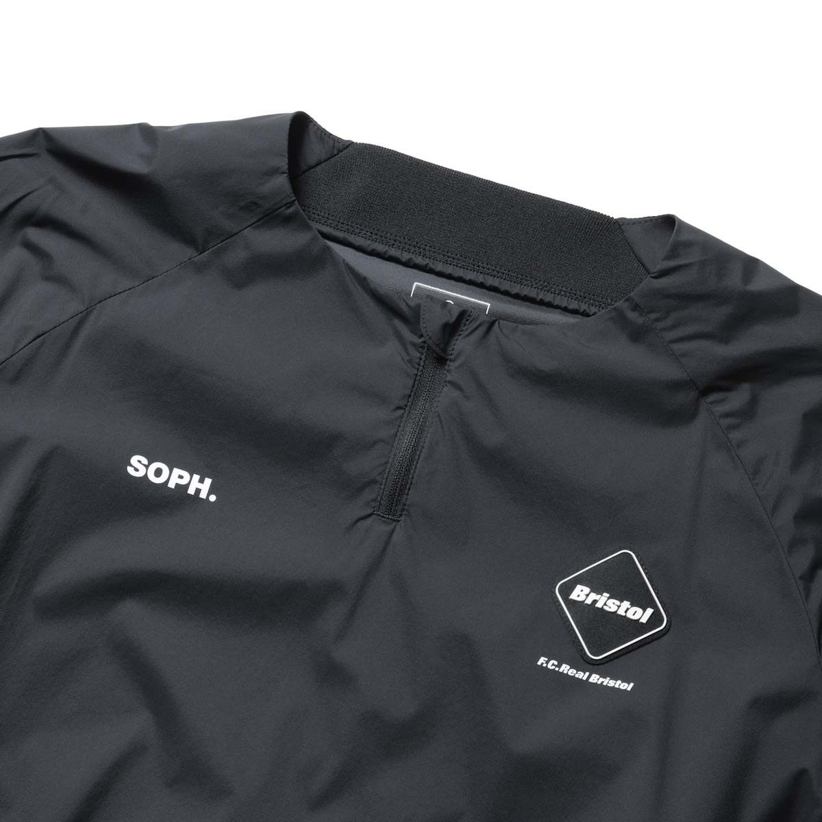 F.C.Real Bristol / LIGHT WEIGHT BREATHABLE PACKABLE PISTE (Black)